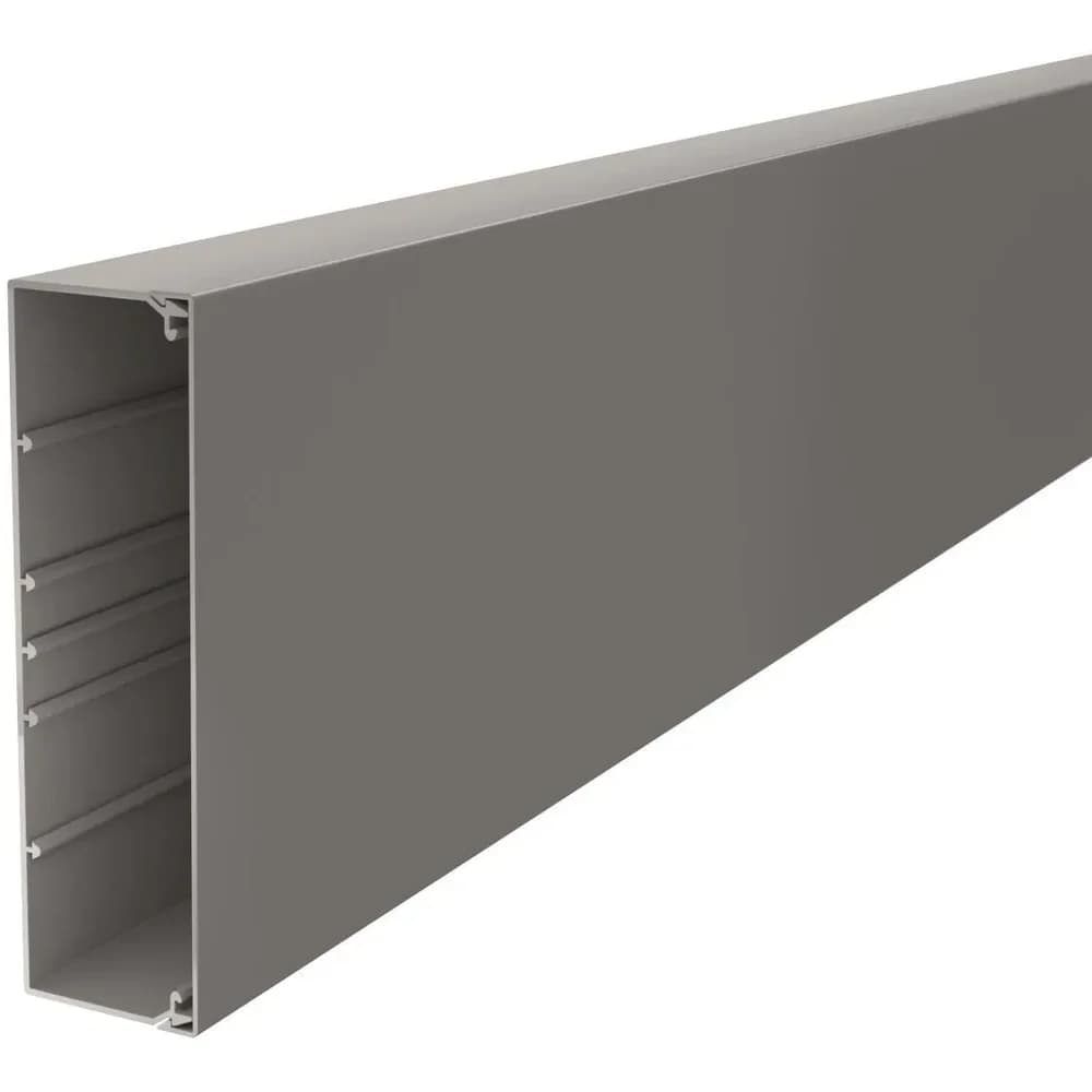 OBO Bettermann Kabelkanal 60 x 210mm, Länge 2m - steingrau