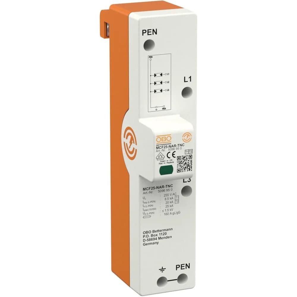 OBO Bettermann LightningController Rail MCF25-NAR-TNC