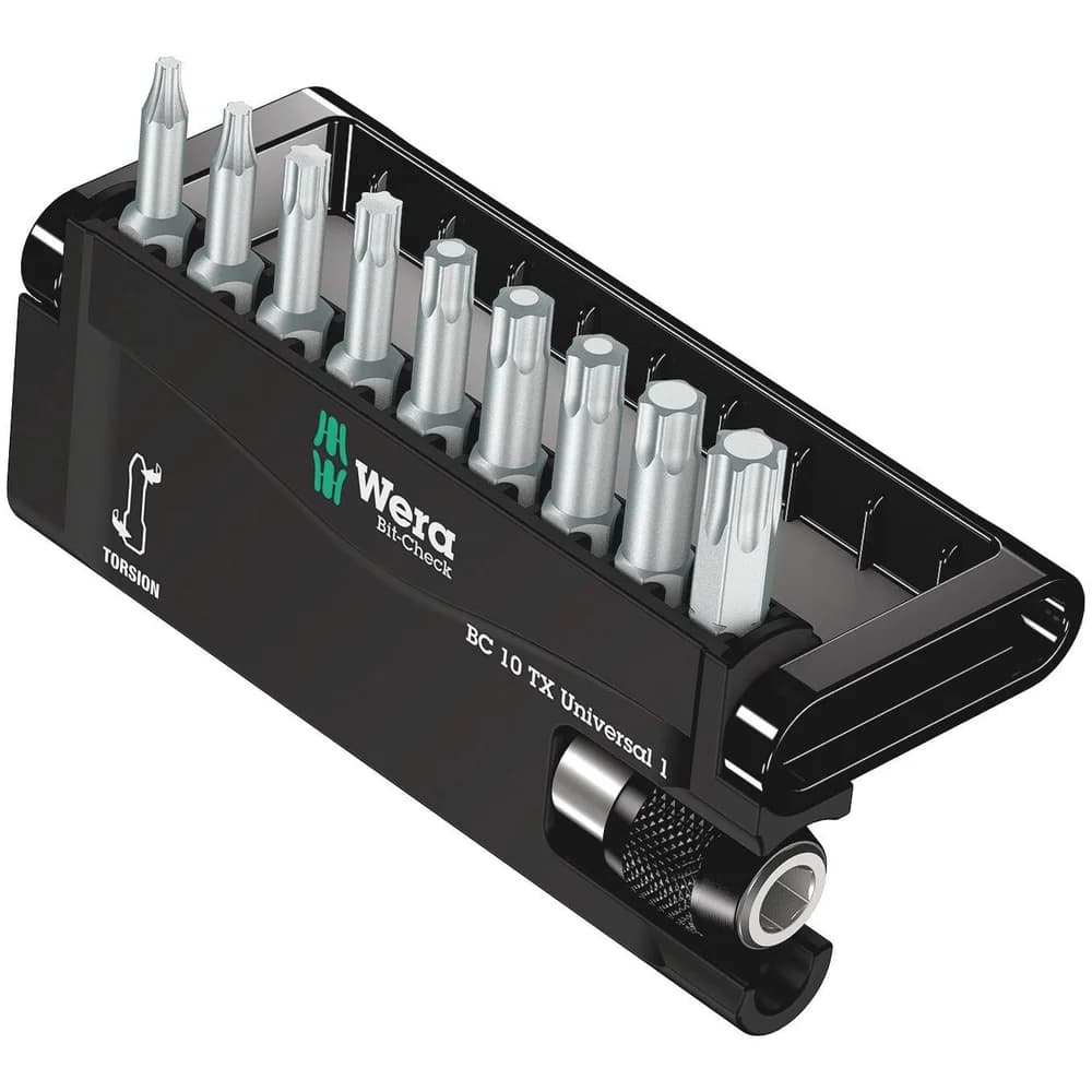 WERA Bit-Set, 10St, 9xTX