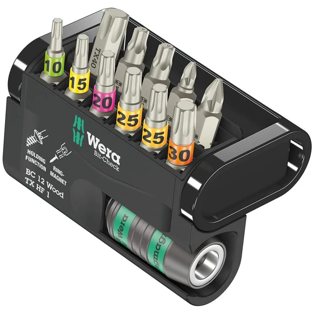 Wera Werk Bit-Check 12 Wood 05057435001