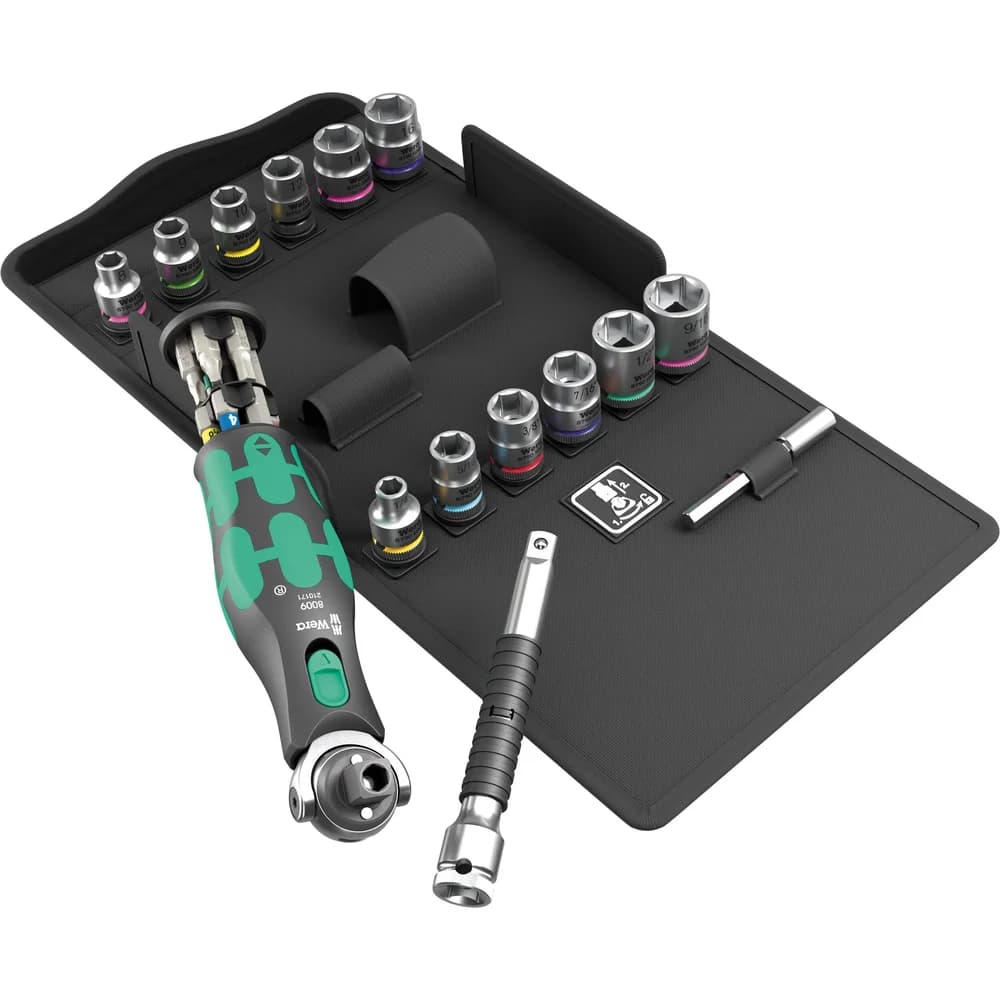 Wera 8009 Zyklop Pocket Set 4, 27-teilig