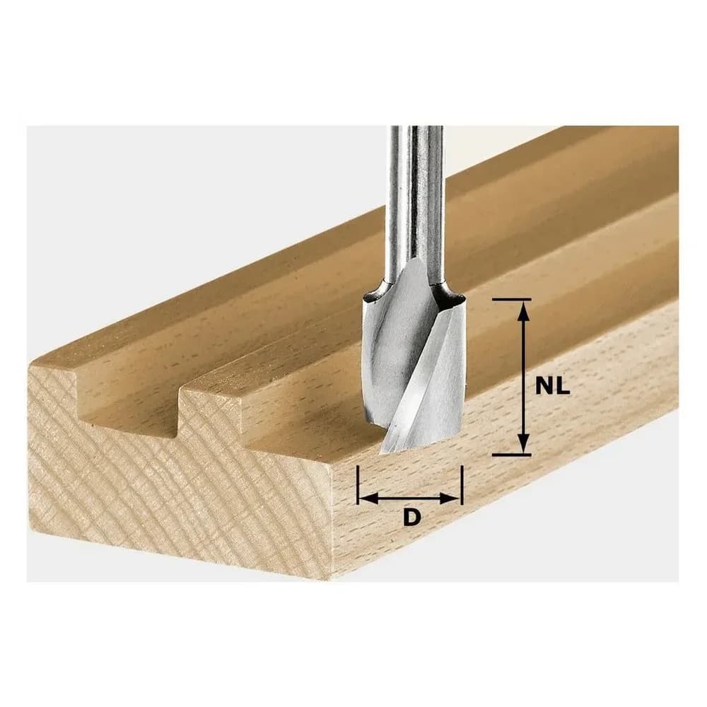 Festool Spiralnutfräser HW Spi S8 D10/30