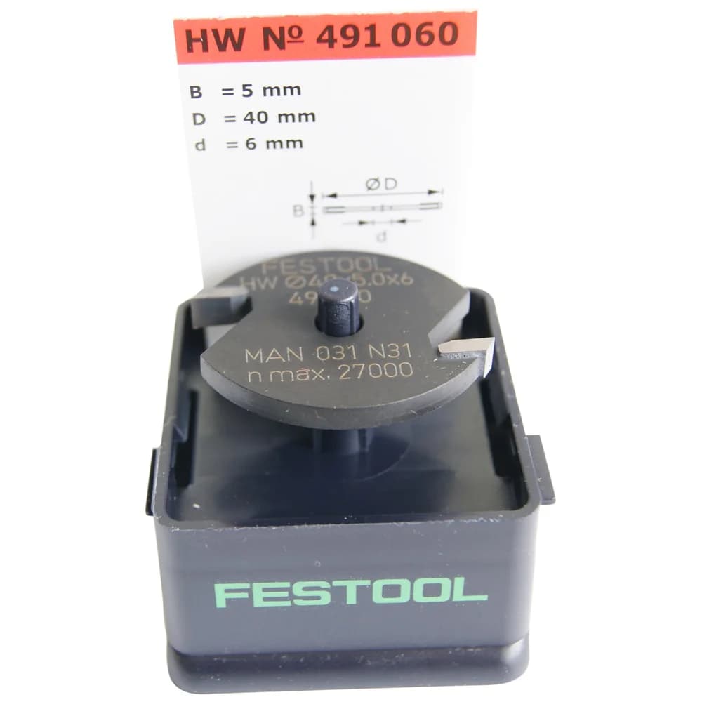 Festool Scheibennutfräser HW D40x5