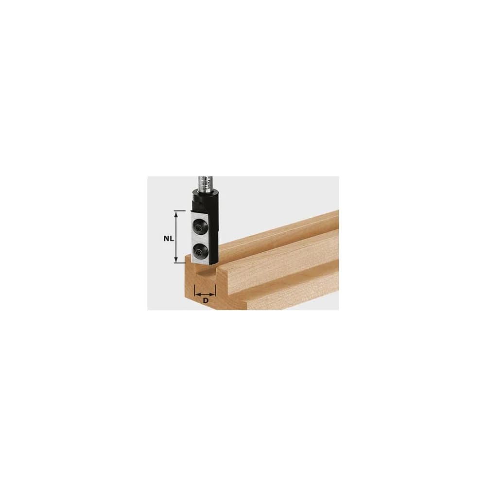 FESTOOL Wendeplatten-Nutfräser HW - 491110