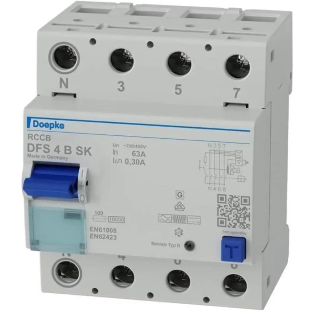 Doepke FI-Schalter DFS4 063-4/0,30-B SK