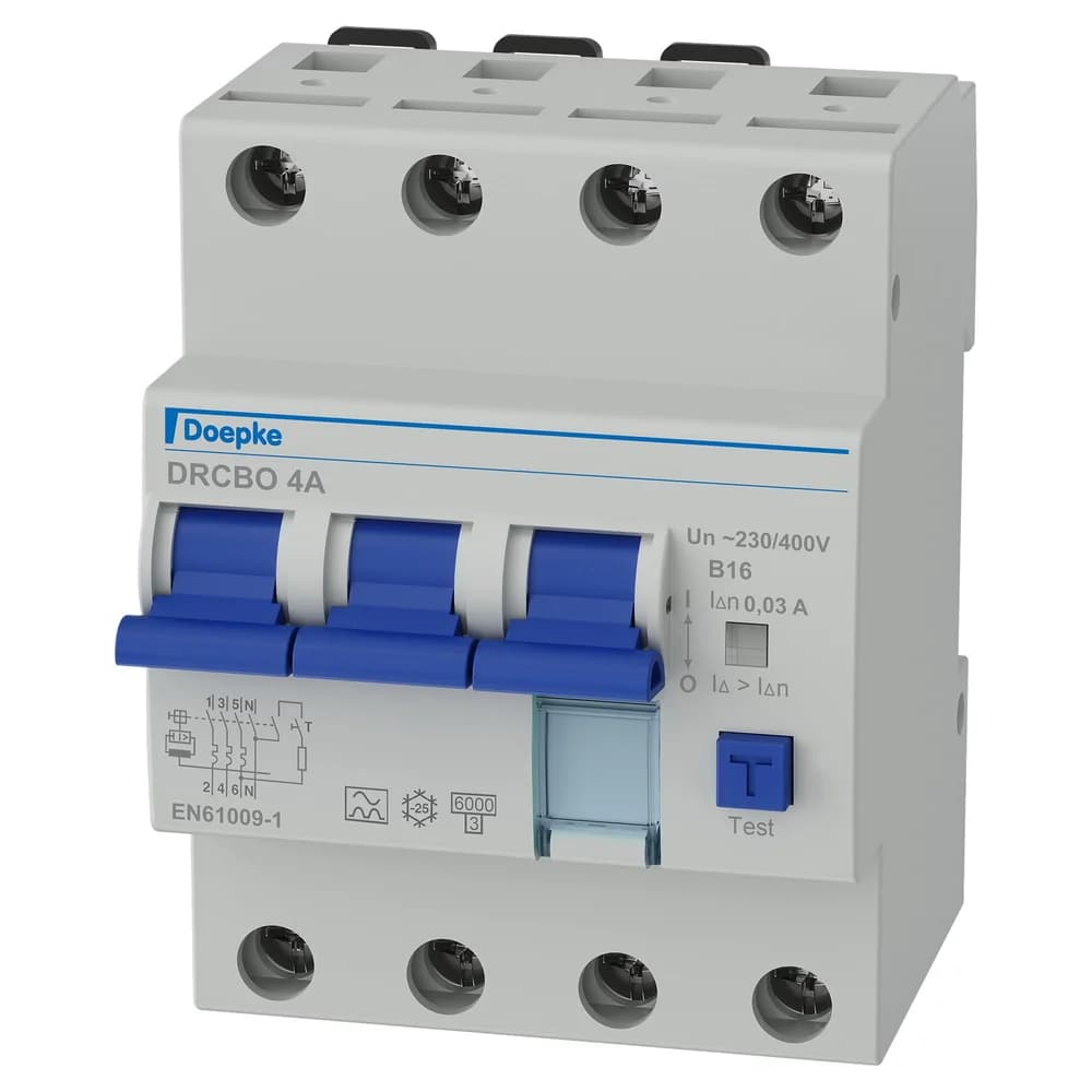 Doepke, Schutzschalter, DRCBO 4 B16/0,03/3N-