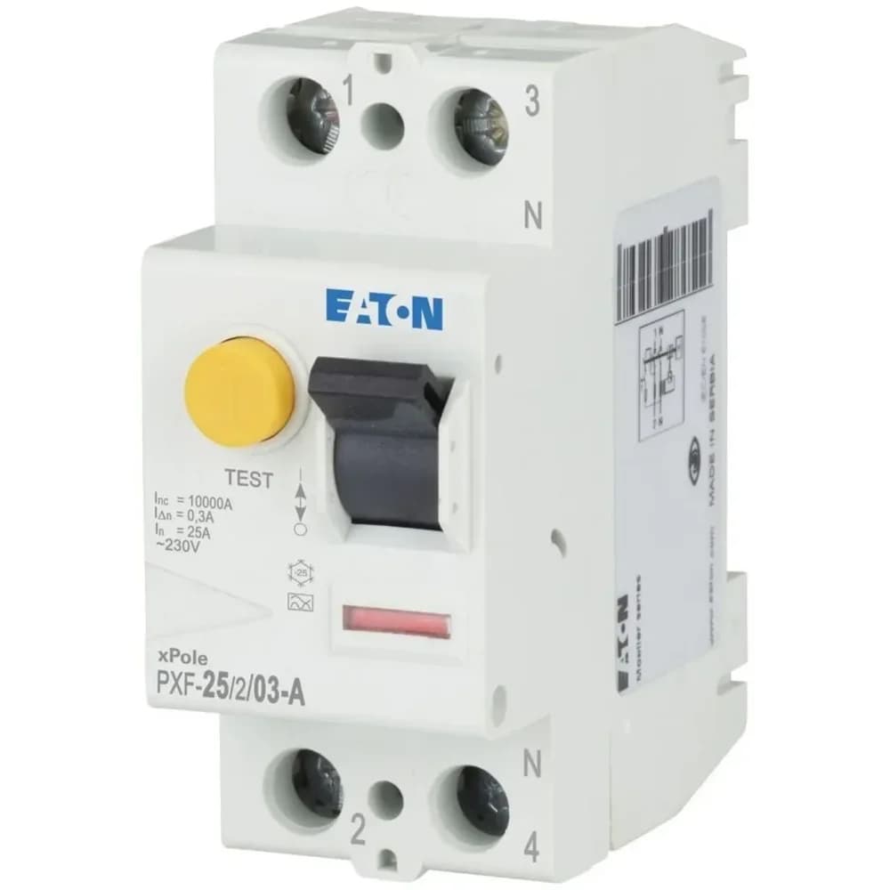Eaton FI-Schutzschalter PXF-25/2/03-A