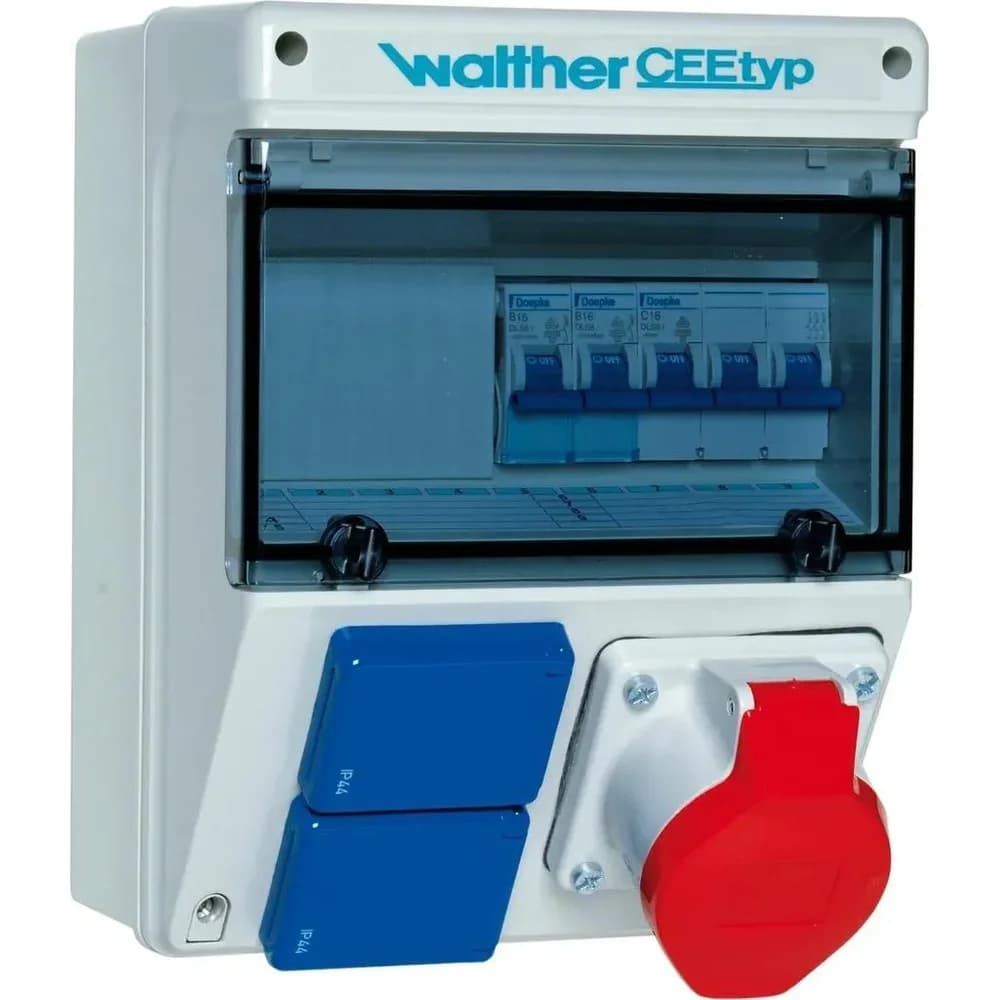WALTHER-WERKE Steckdosenkombination