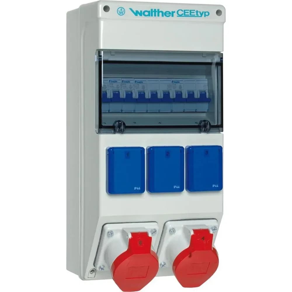 WALTHER-WERKE Steckdosenkombination