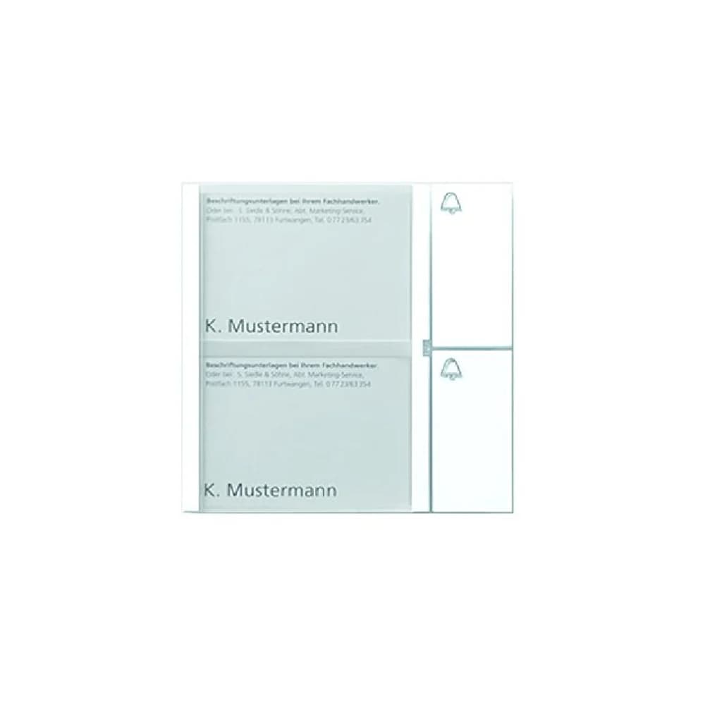Siedle&Söhne Tasten-Modul TM 612-2 W