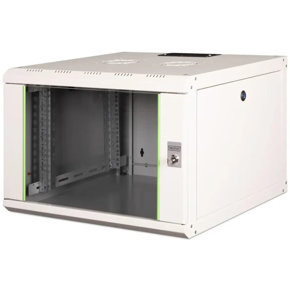 DIGITUS Wandschrank mit Glastür DN-19 07U-6/6