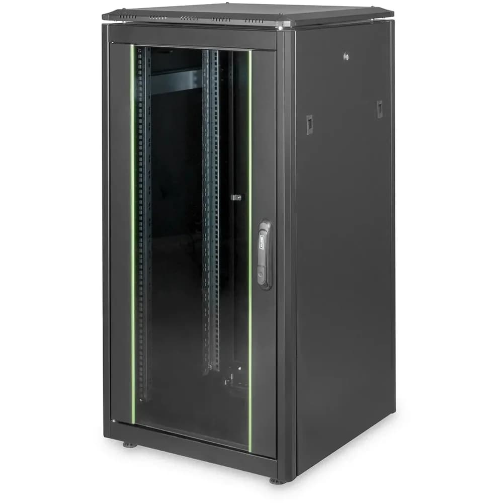 DIGITUS Netzwerkschrank Unique DN-19 22U-6/6-B-1