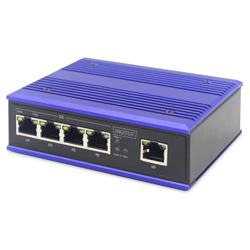 4-port Fast Ethernet PoE