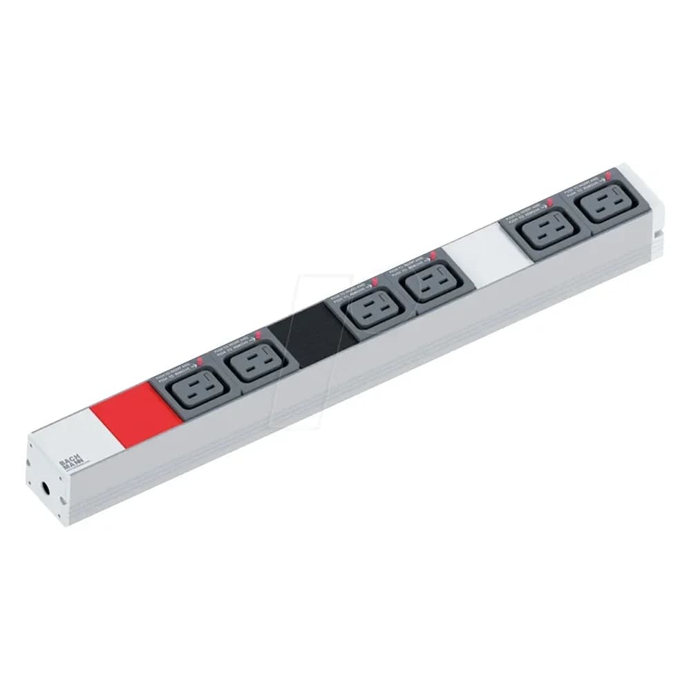 BACH 800.0111 - PDU, 1HE, 6x C19