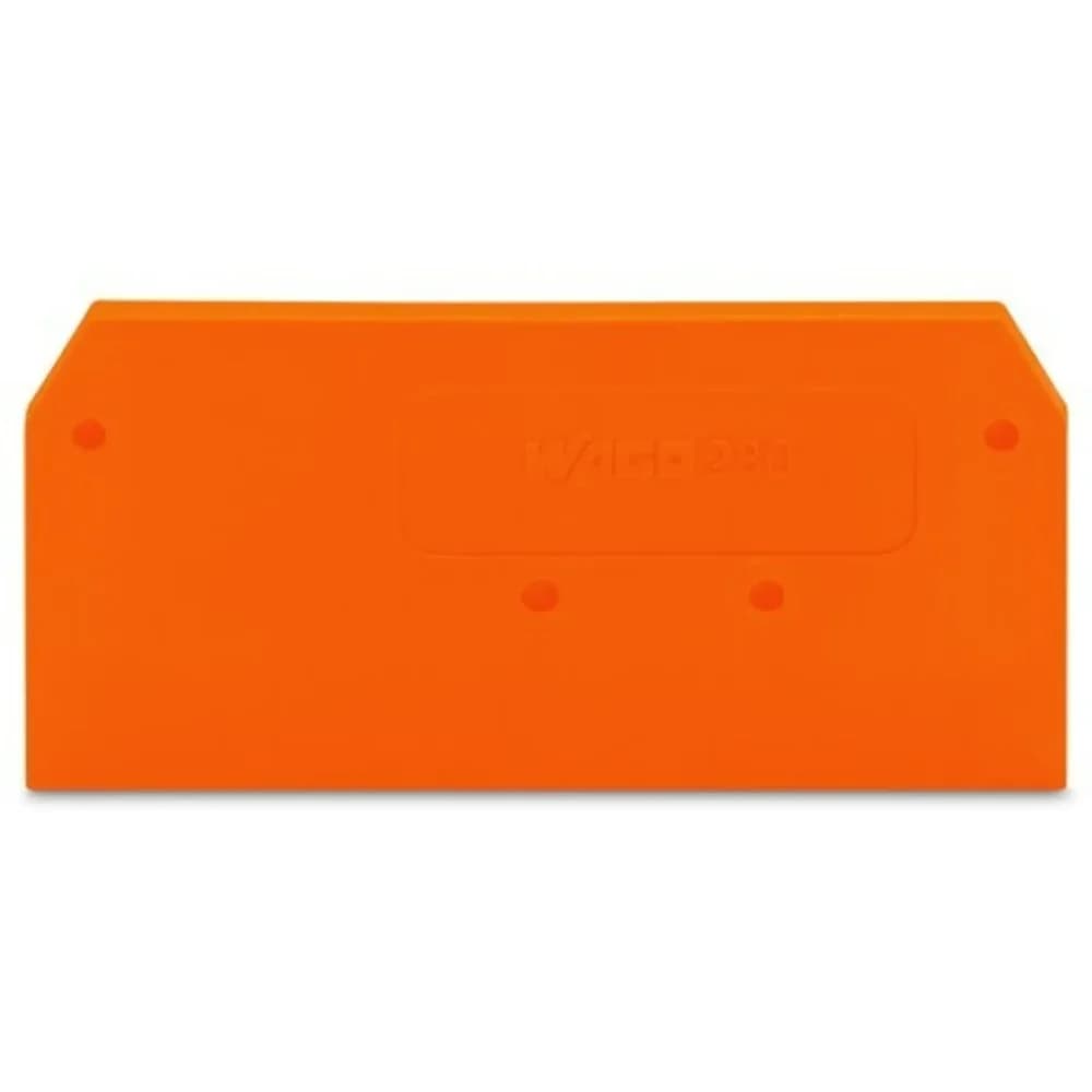 WAGO Abschlußplatte 2,5mm orange 280-309