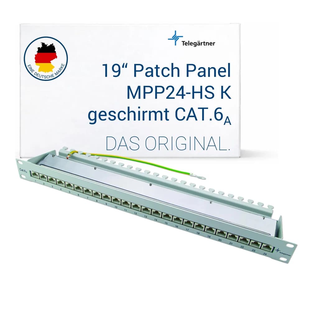 Telegärtner PatchPanel MPP24-HS 100007034