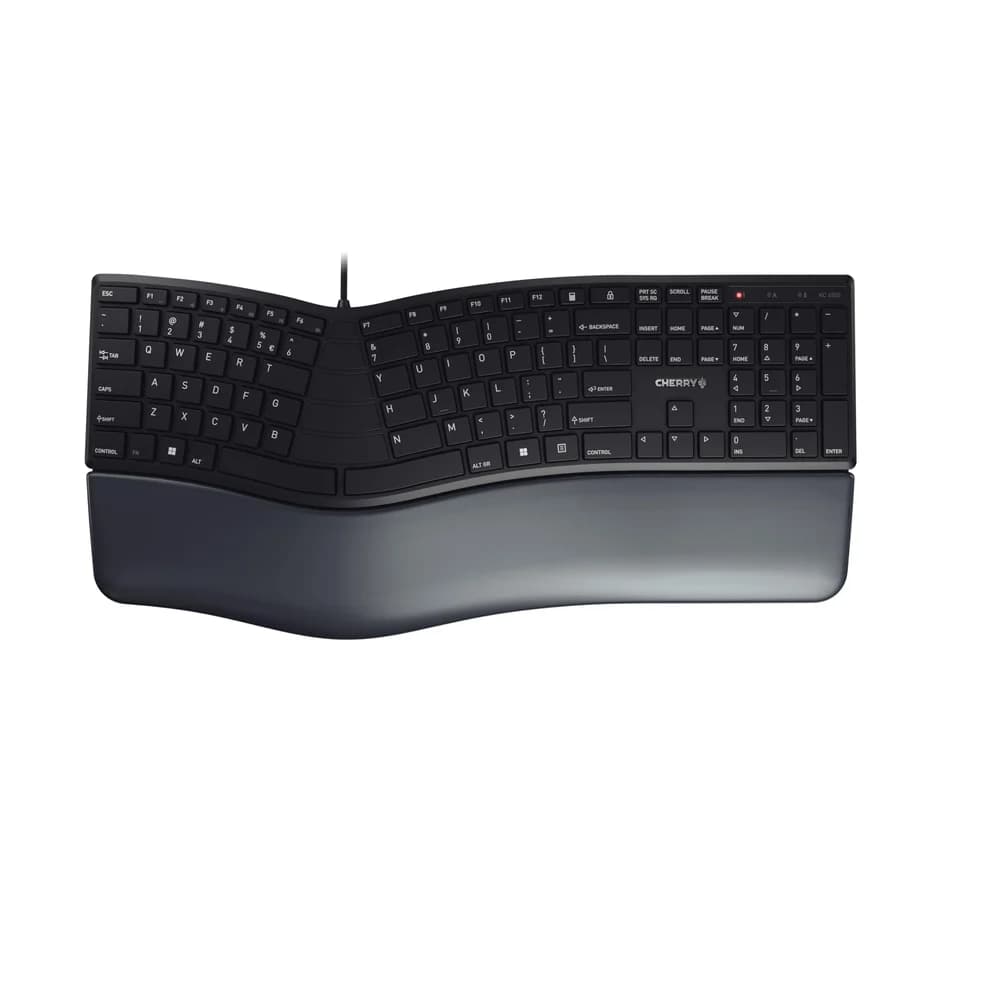 CHERRY KC 4500 Ergo schwarz, USB, EU