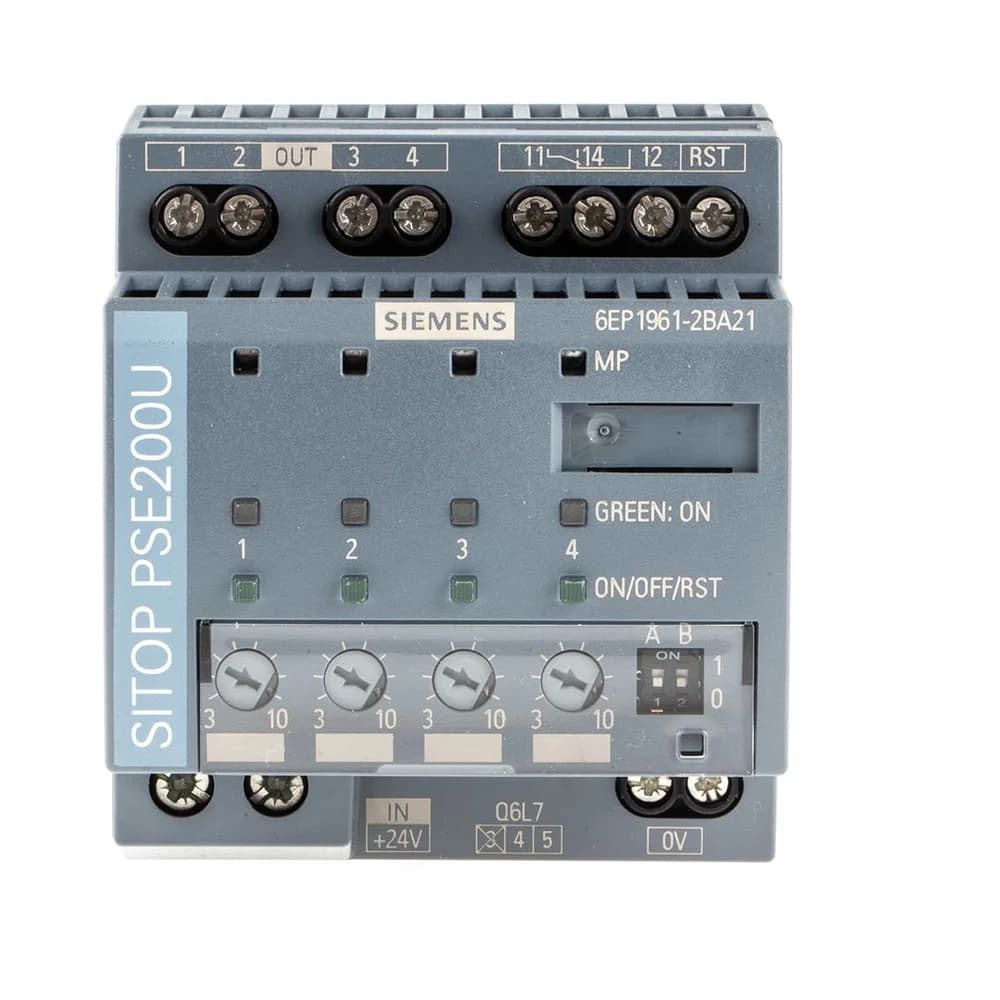 Siemens 6EP196, Relais