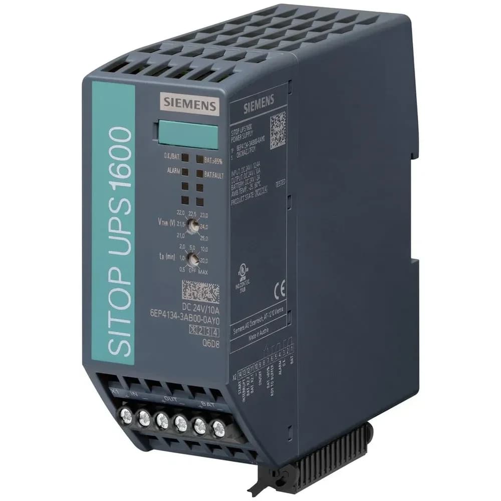 Sitop ups1600 10 a uninterruptible power supply input: