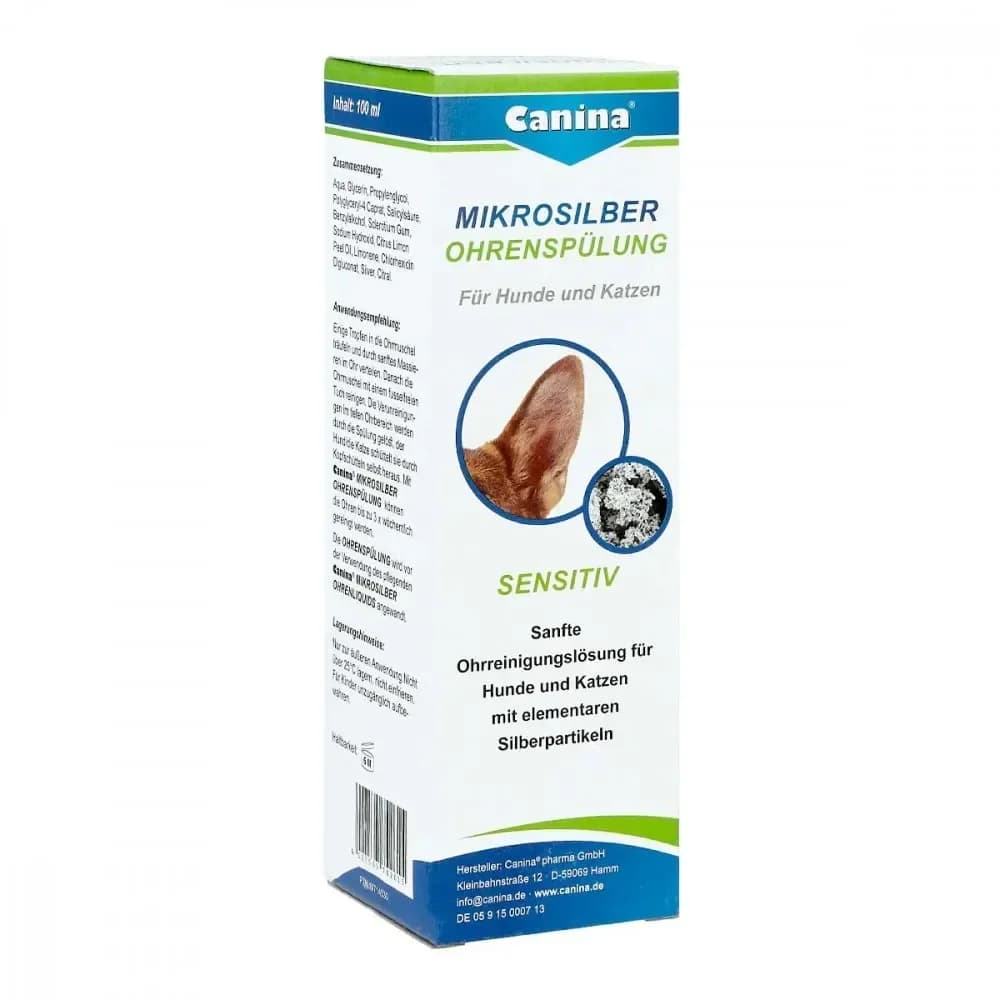 Mikrosilber Ohrenspülung vet