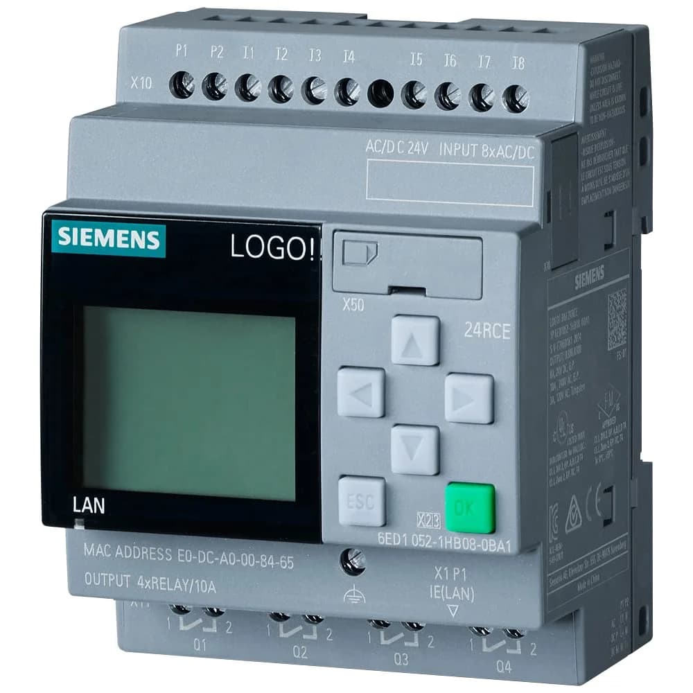 Siemens 6ED1052-1HB08-0BA2 LOGO! 24 RCE