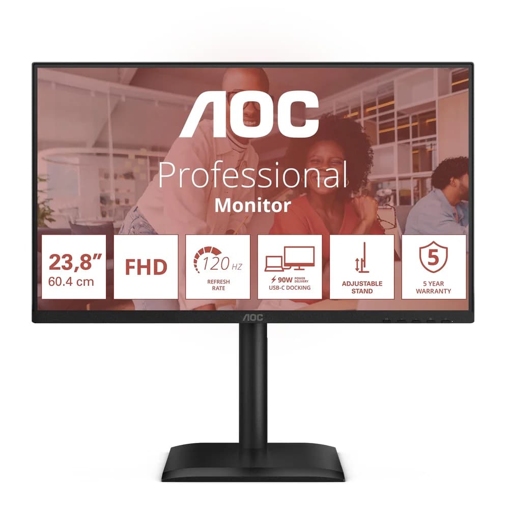 AOC 24E4CV, 23.8"