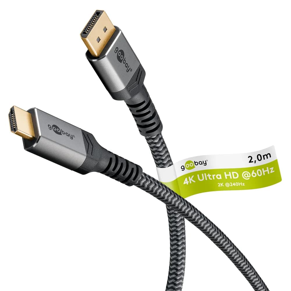 Goobay DisplayPort/HDMI-Kabel 65269