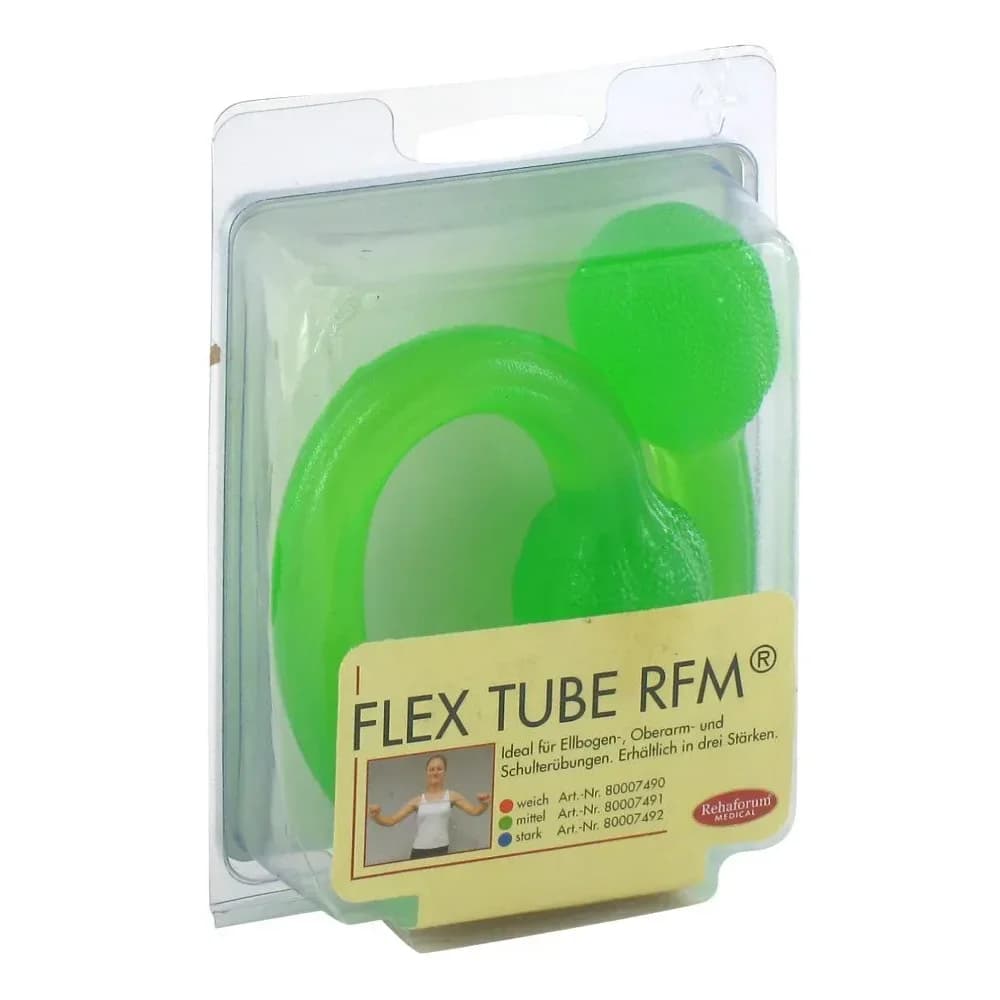 Gymnastikband Flex Tube medium grün