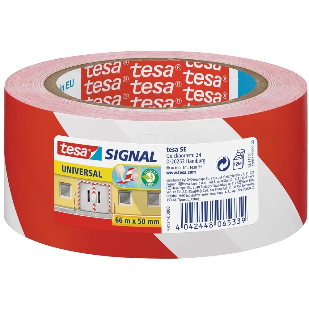 TESA 58134-00000-01 Absperrband 66 m