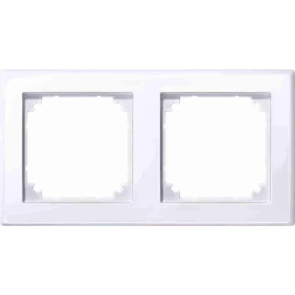 Merten Rahmen 2f.aws/gl 478225