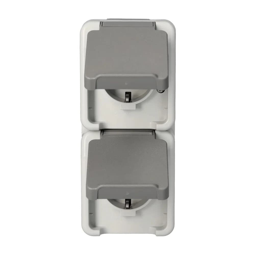 Merten SCHUKO-Doppel-Steckdose MEG2329-8029