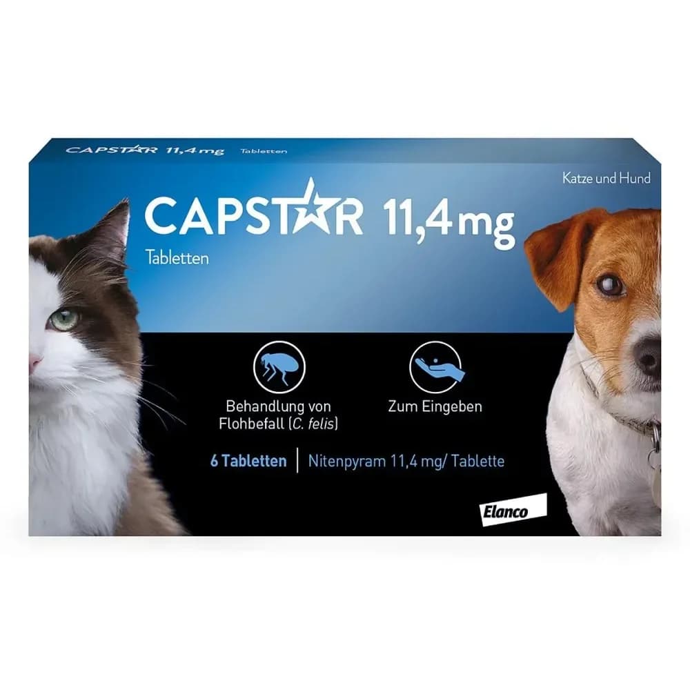 CAPSTAR KATZE + KL. HUND 6 St Tabletten