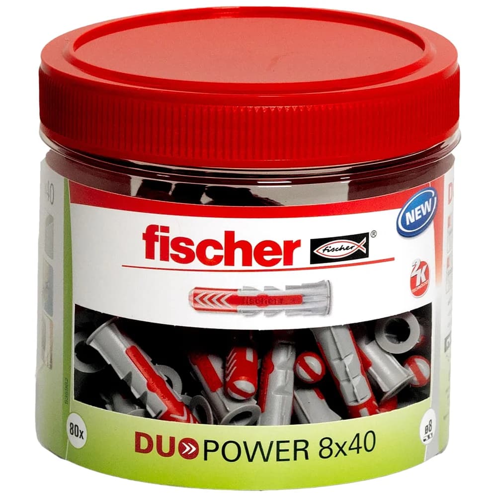 fischer Dübel DUOPOWER 8x40 Dose (80)