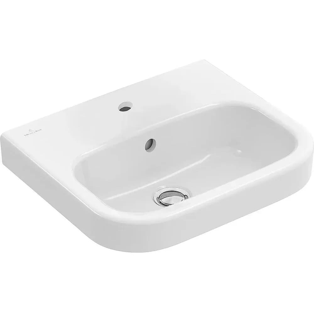 VB HWB Architectura 450x380mm re-eckig 1HL. m. ÜL. Weiß Alpin