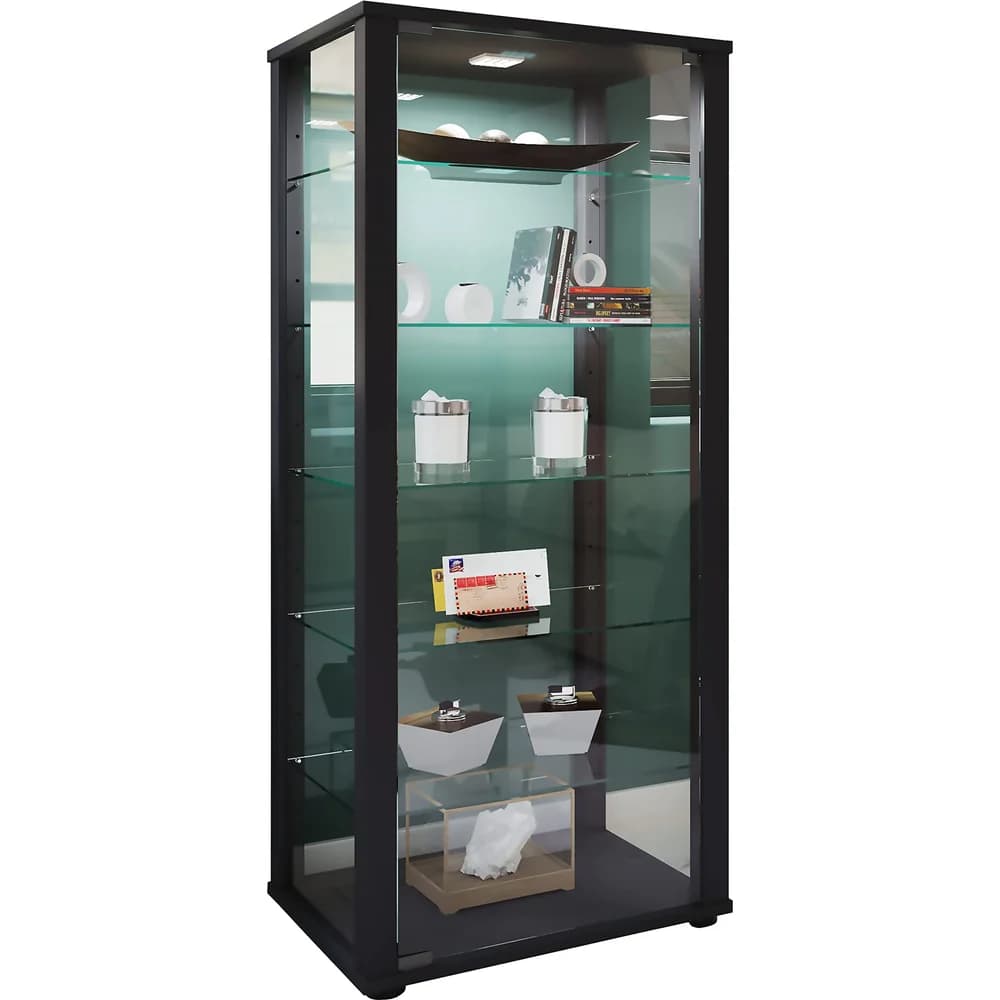 Vitrine Kavisa Schwarz