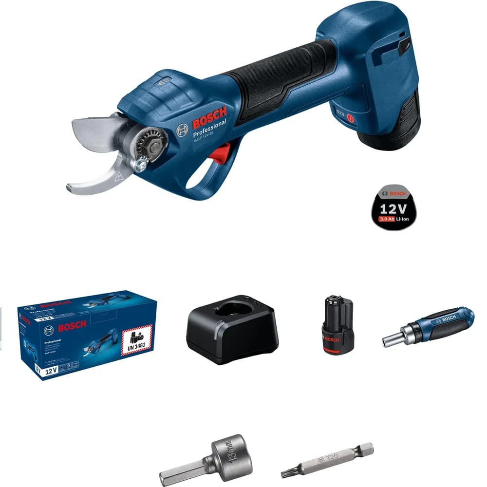 Bosch Power Tools Akku-Gartenschere Set 06008D8100
