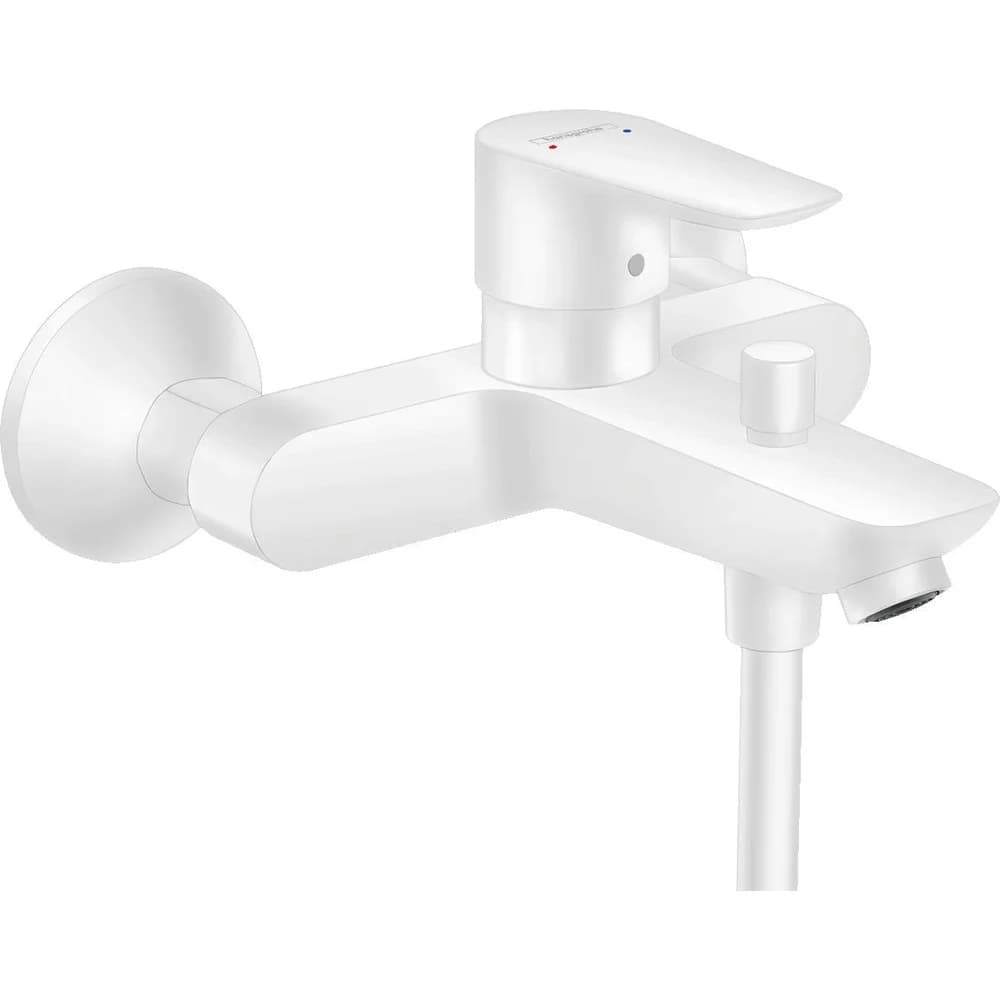 Hansgrohe Talis E Wannenarmatur Matt Weiß 71740700