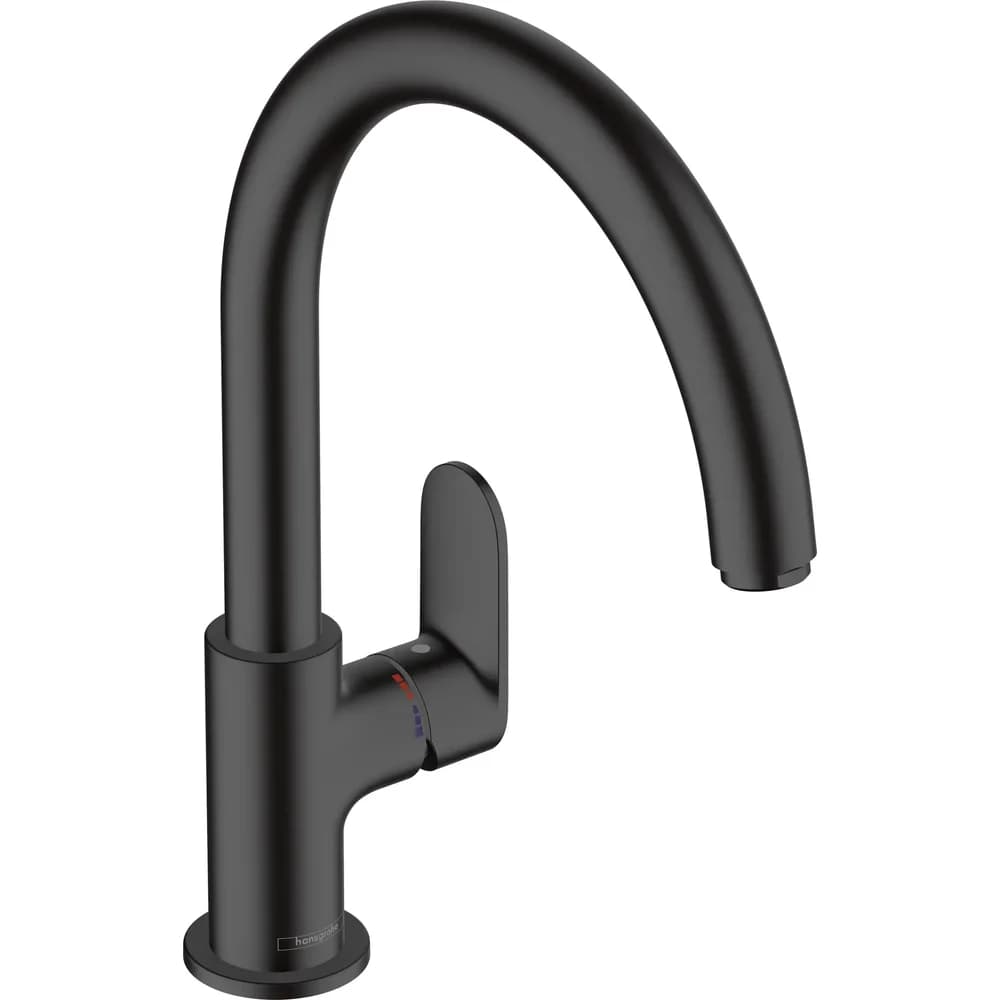 Hansgrohe Vernis Blend M35 Küchenarmatur Schwarz Matt 71870670
