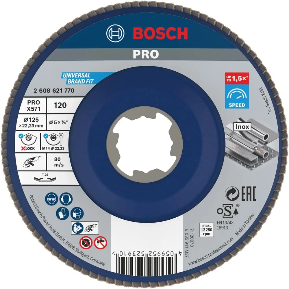 Best for Metal X571 Flap Disc G120
