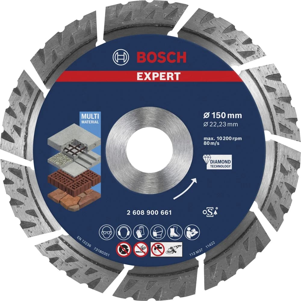 BOSCH EXPERT MultiMaterial Diamant-Trennscheibe 1 St.