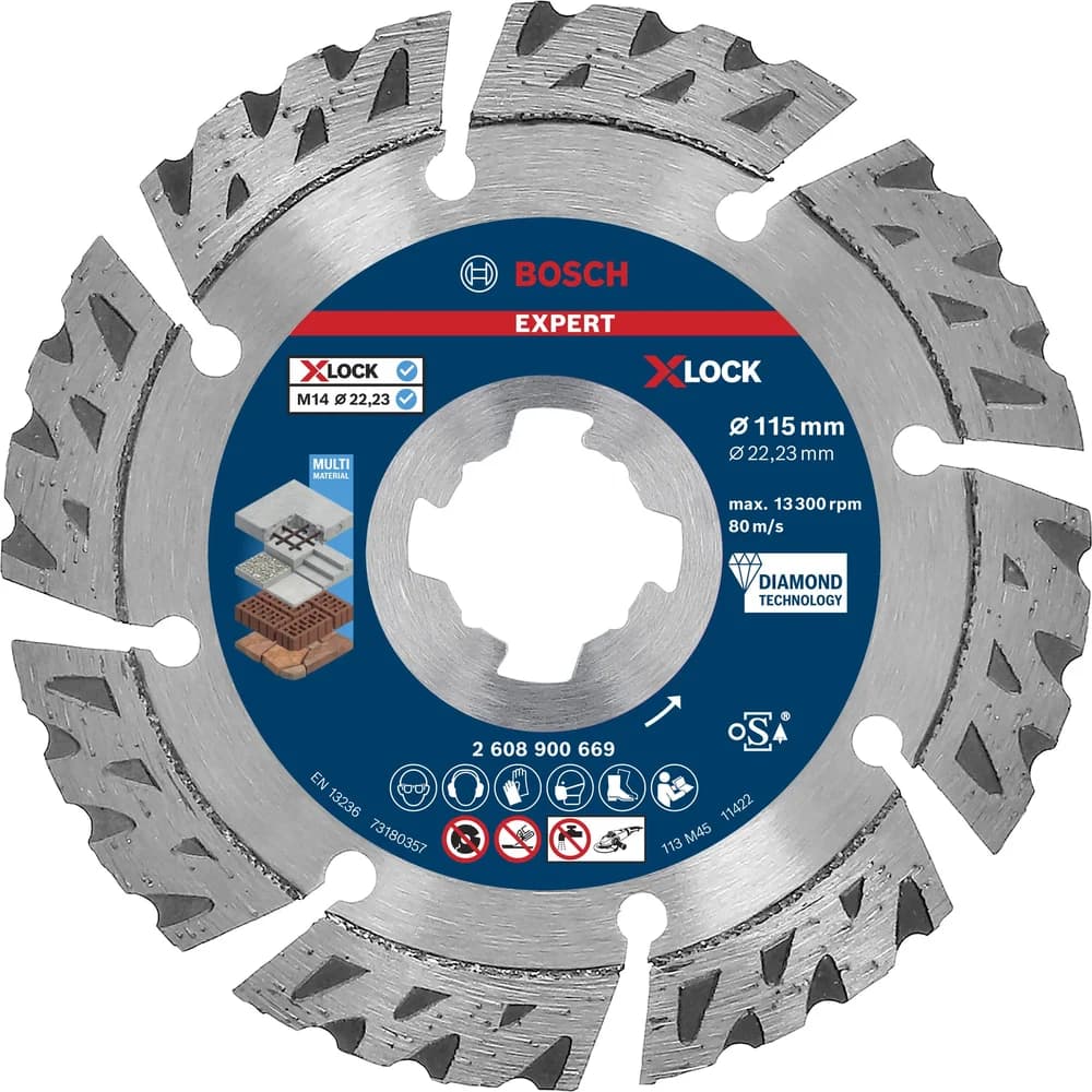 Expert Multi Material X-Lock Diamond Cutting Disc