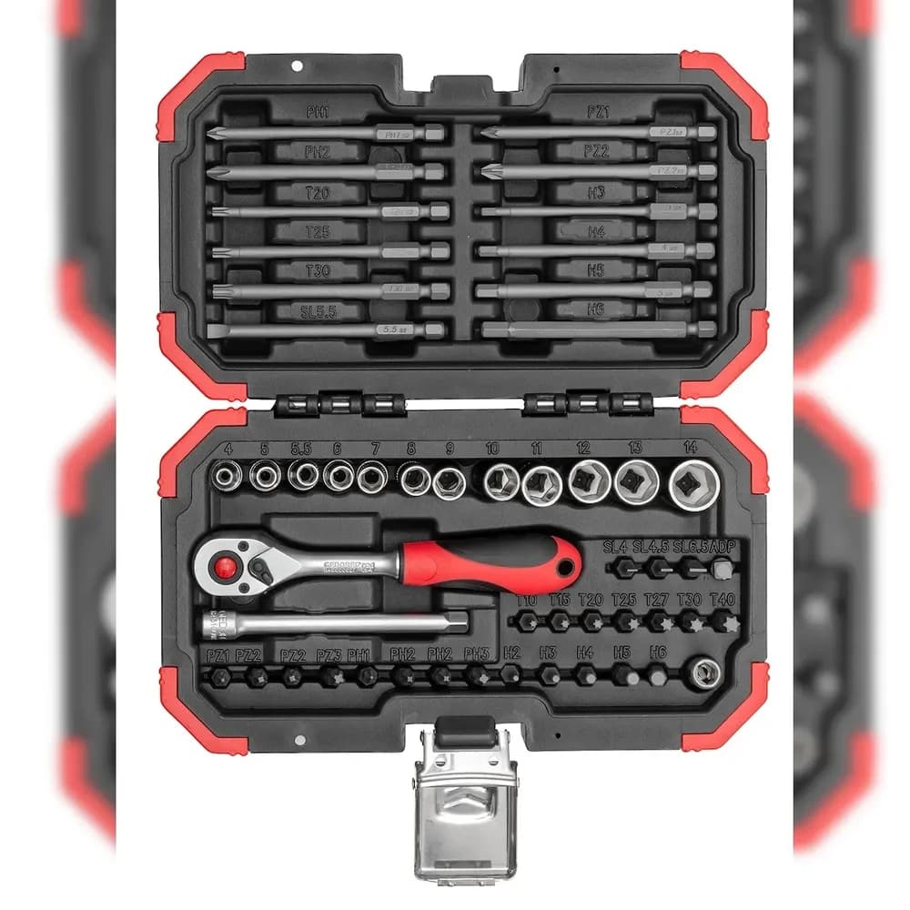 GEDORE R33003051 Bit-Satz 1/4 51tlg