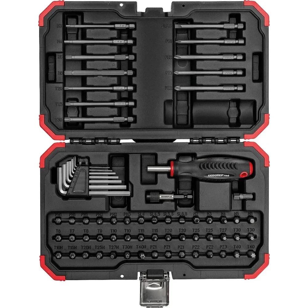 GEDORE R33003067 Bit-Satz 1/4 67tlg