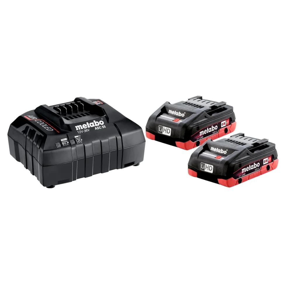METABO Akku-Set, 18 V, 4 ah - schwarz