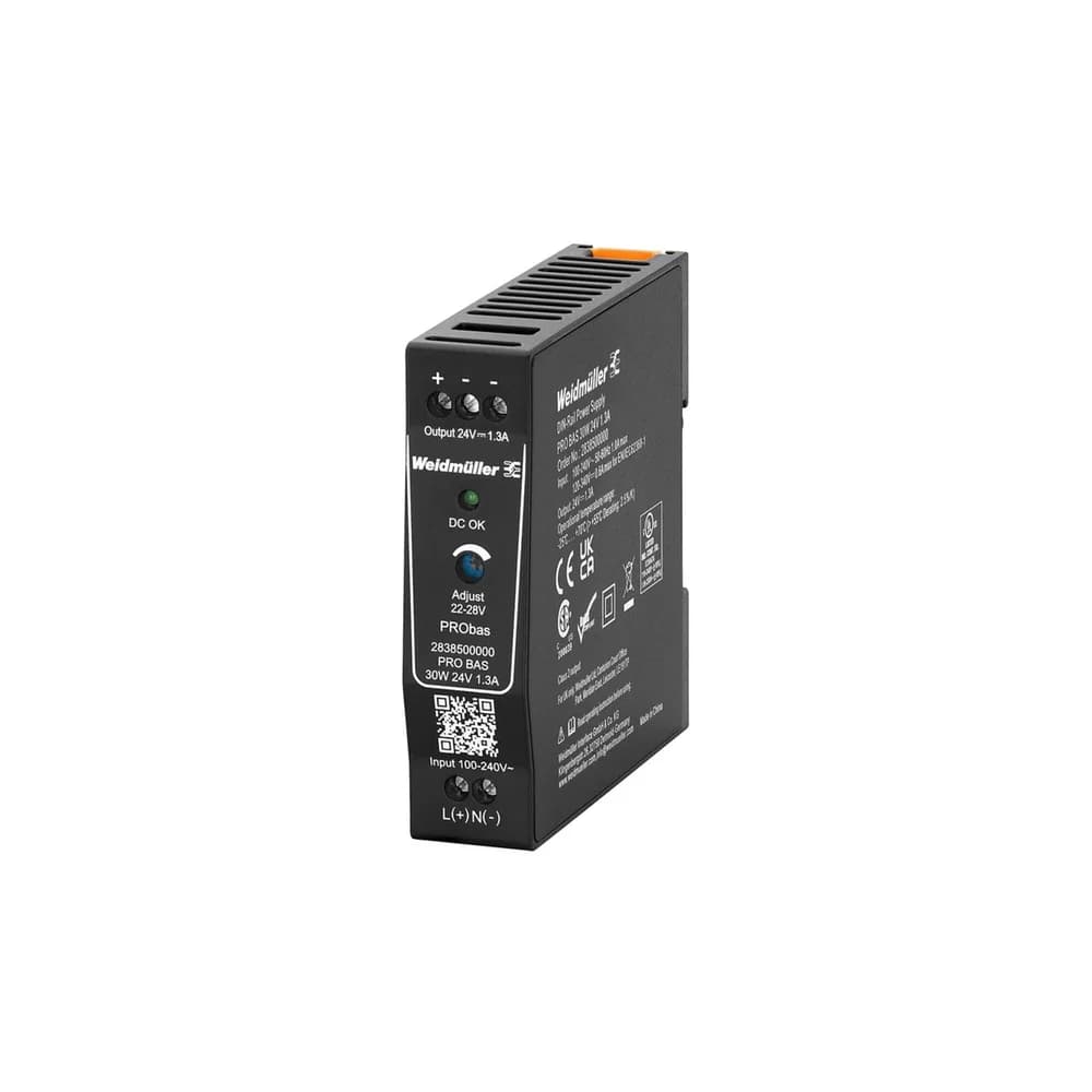 Weidmüller Stromversorgung 24V DC PRO BAS 30W 24V 1.3A