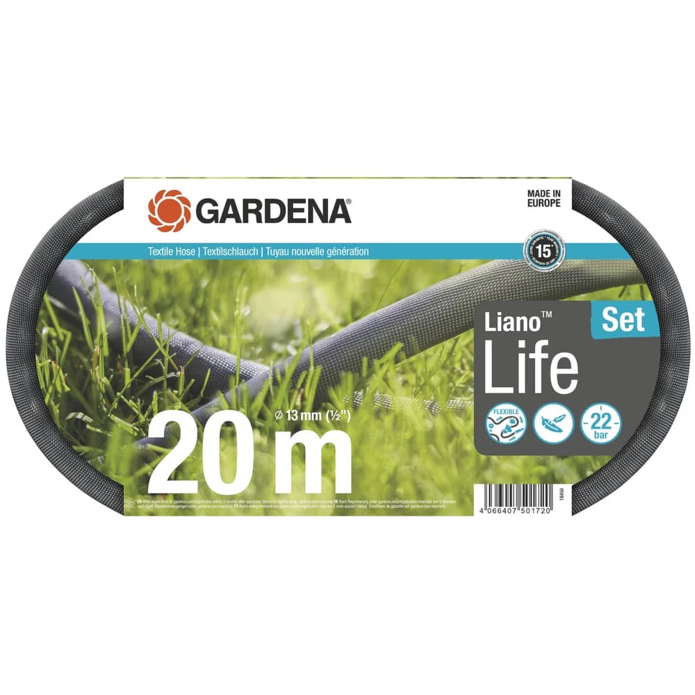 Textilschlauch Liano™ Life 20 m Set
