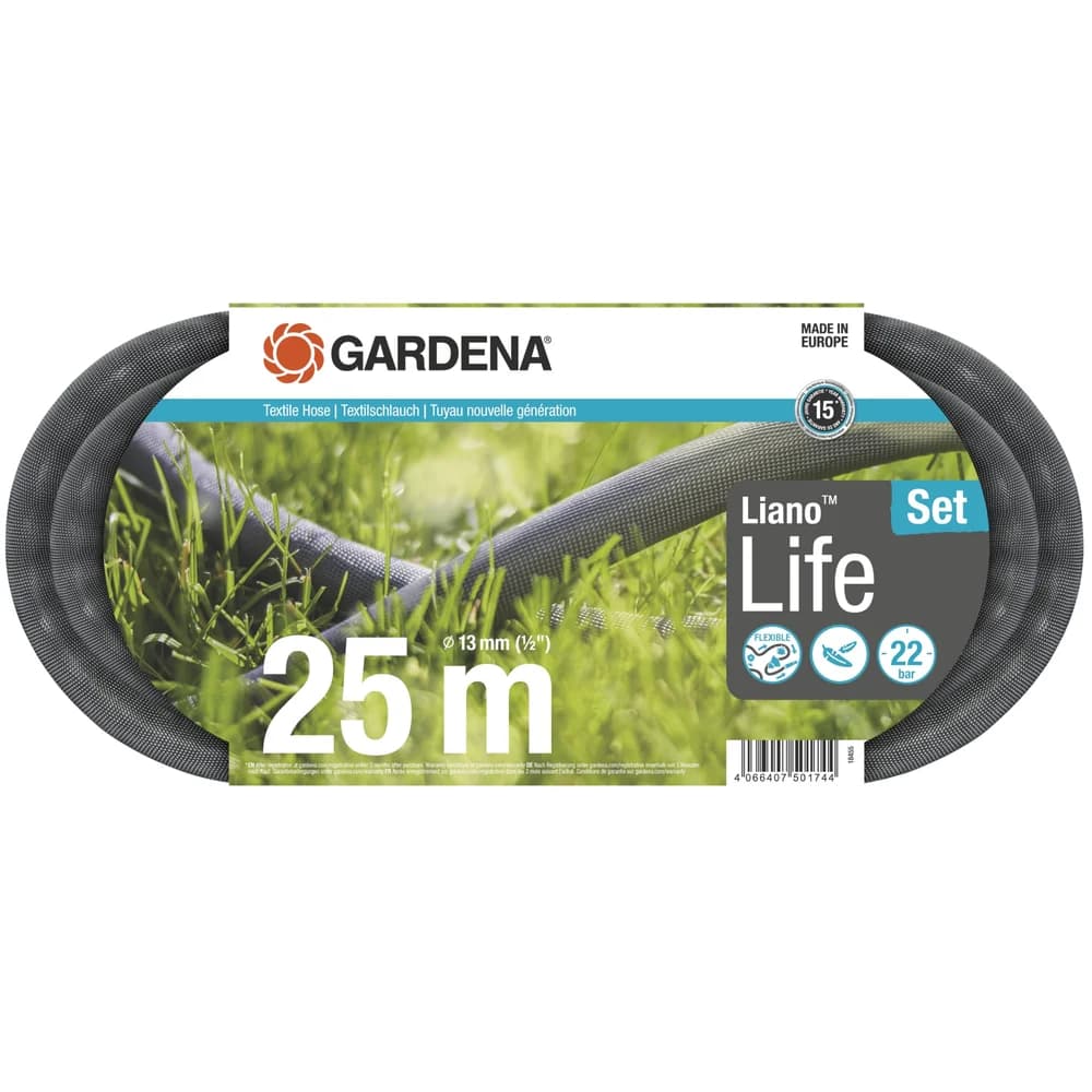 Textilschlauch Liano™ Life 25 m Set