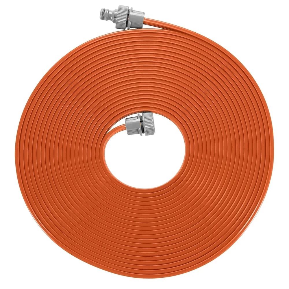 Schlauch-Regner, 15 m, orange
