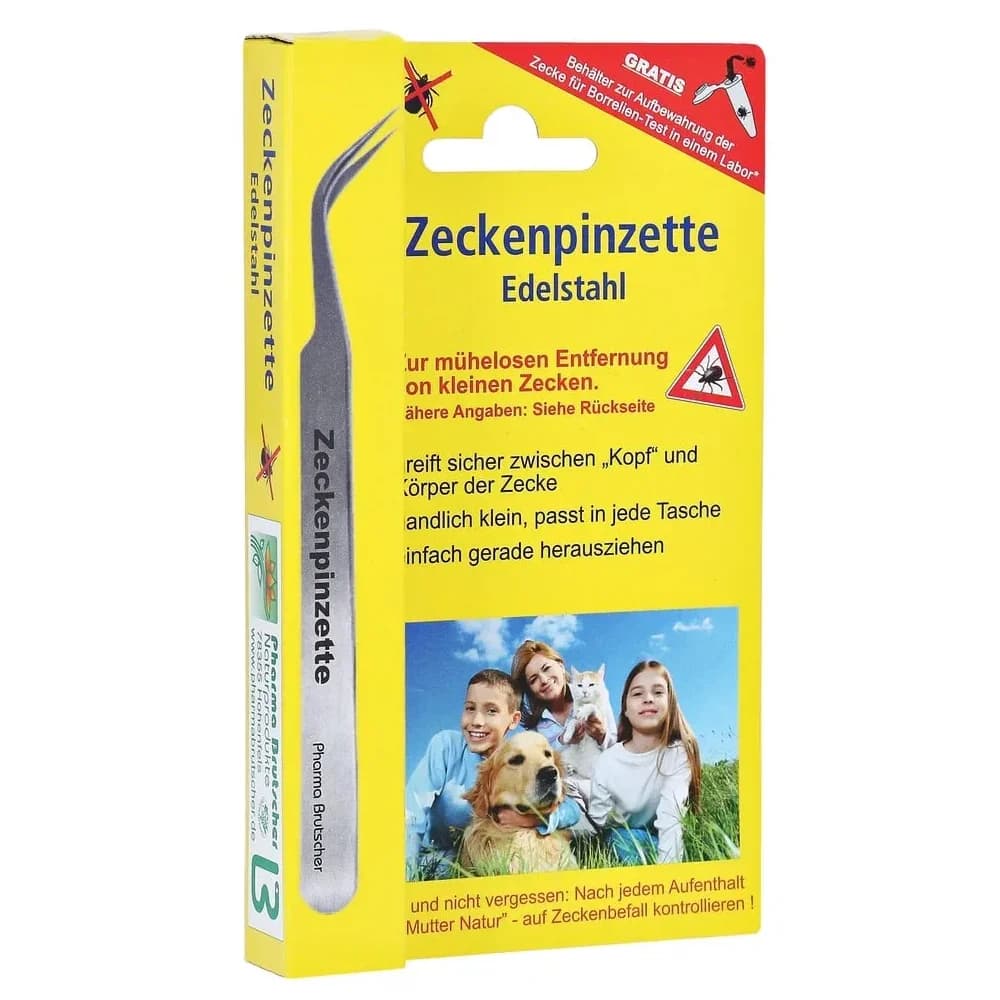 Zeckenpinzette Edelstahl