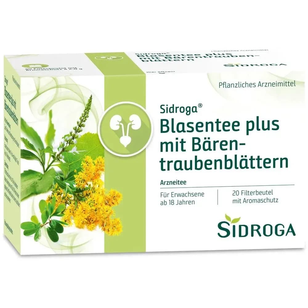 Sidroga Blasentee plus mit Bärentraubenblättern